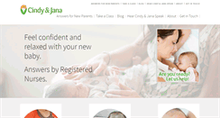 Desktop Screenshot of cindyandjana.com